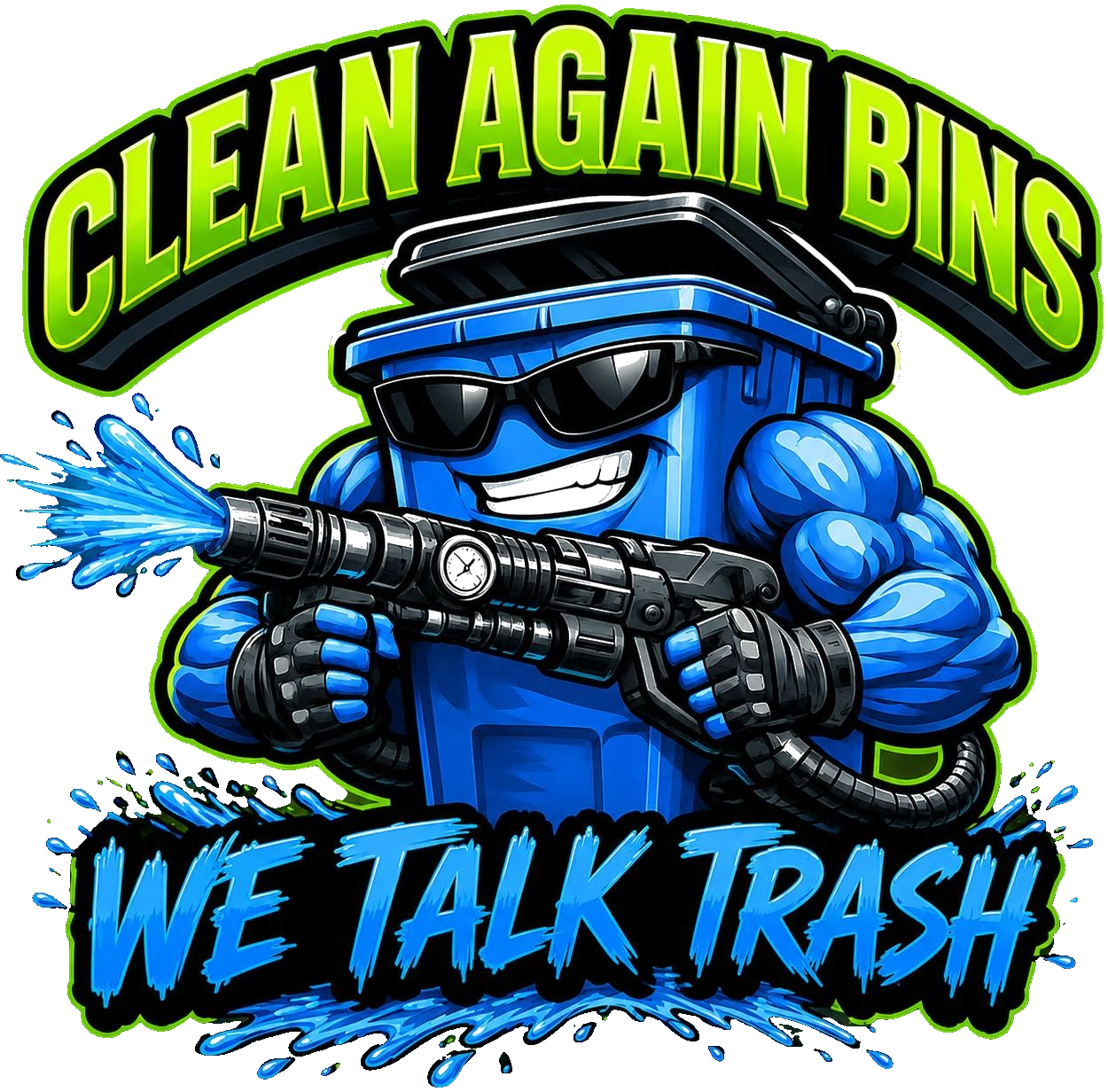 Clean Again Bins logo